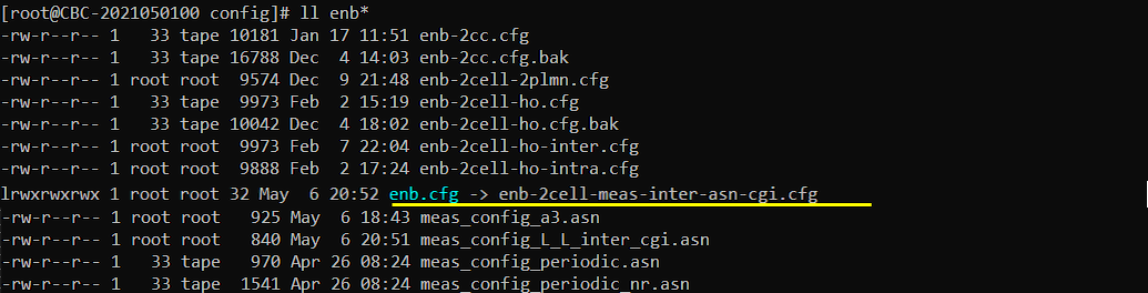 LTE Meas Test 5 Config 01