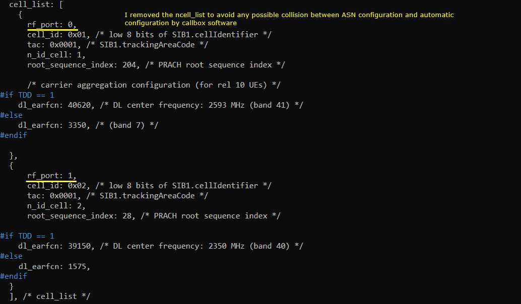 LTE Meas Test 5 Config 03