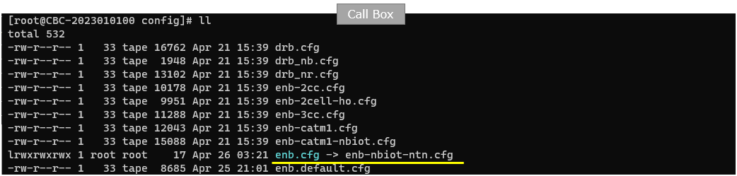 LTE NB NTN Test 1 Config 01