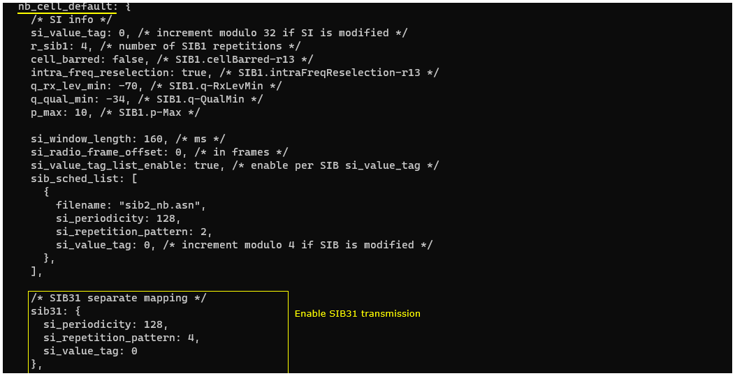 LTE NB NTN Test 2 Config 04