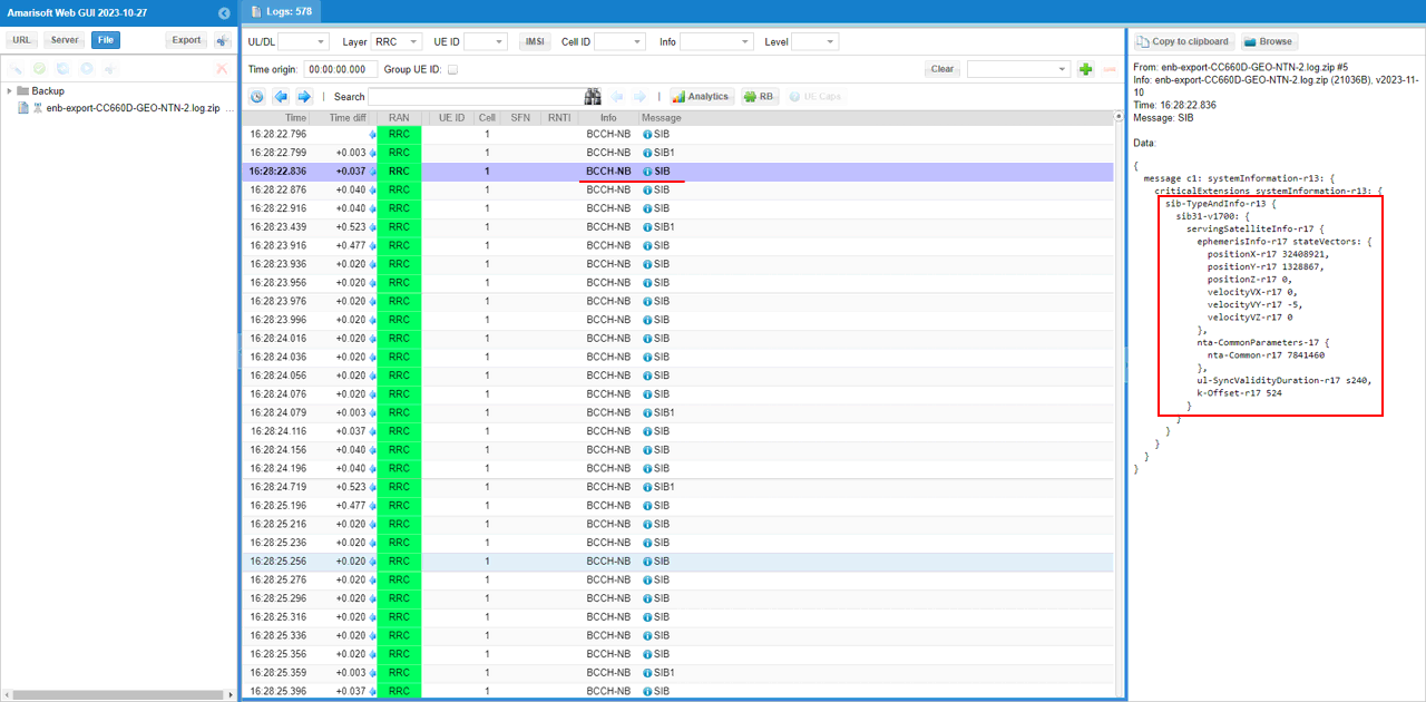 LTE NB NTN Test 3 Log 02