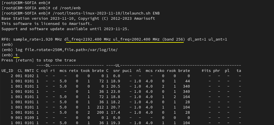 LTE NB NTN Test 3 Run 01