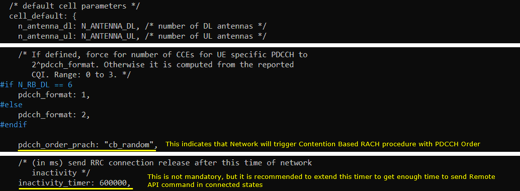 LTE PDCCH Order Test 1 Config 03