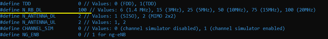 LTE PHY ResourceAllocation Test 1 Config 02