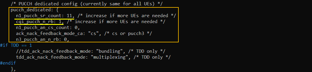 LTE PUCCH Test 1 Config 04