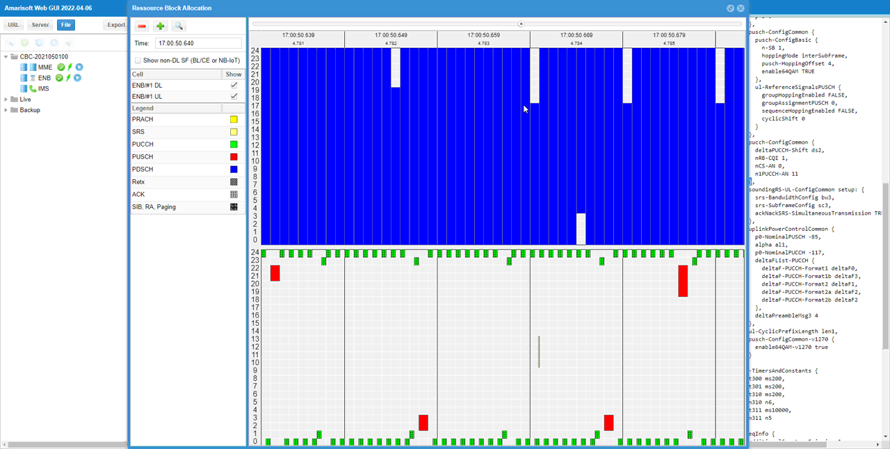 LTE PUCCH Test 1 Log 06