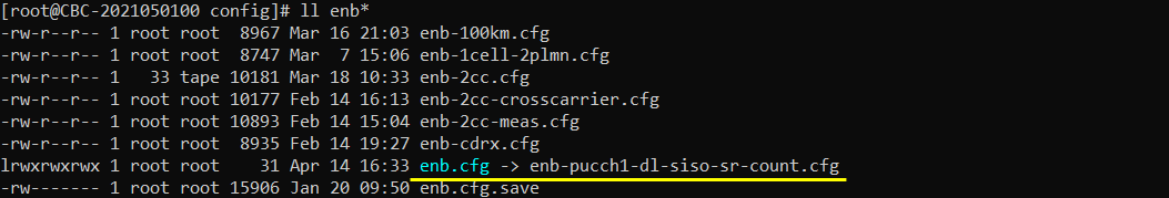 LTE PUCCH Test 2 Config 01