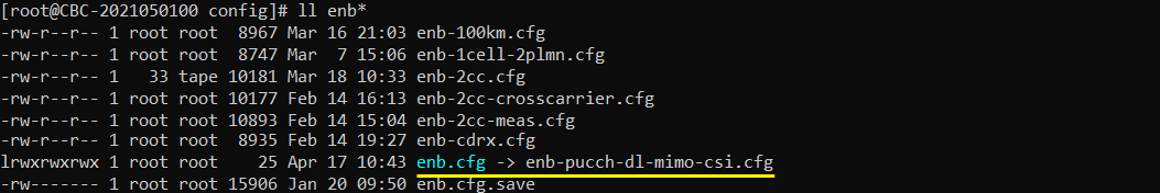 LTE PUCCH Test 5 Config 01