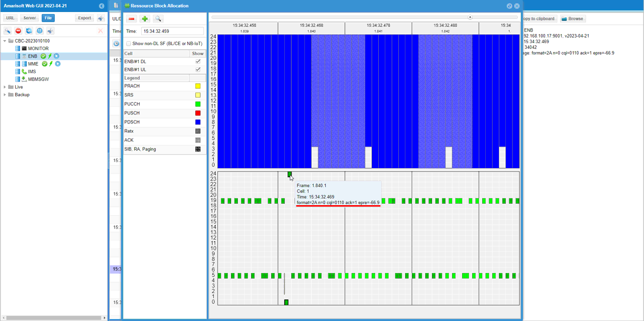 LTE PUCCH Test 6 Log 05