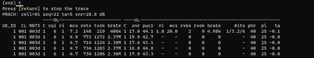 LTE PUCCH Test 6 Run 02