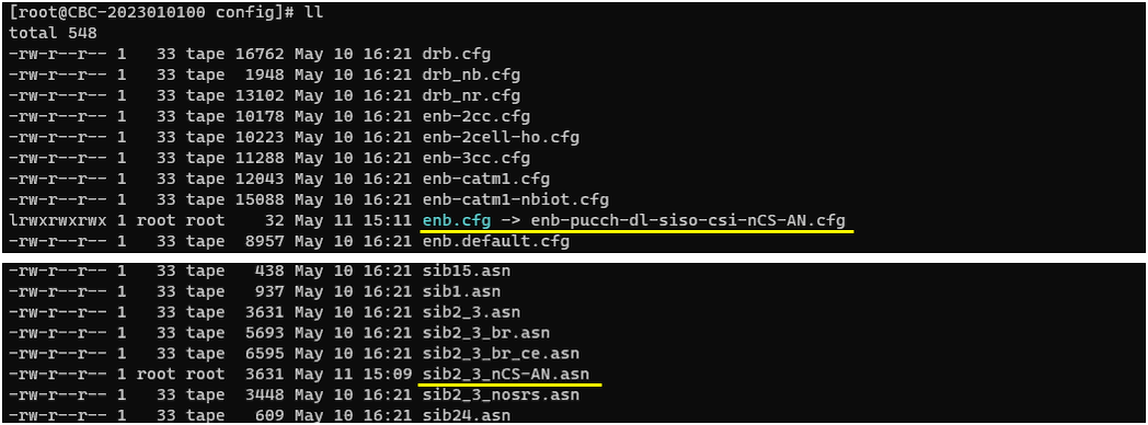 LTE PUCCH Test 7 Config 01