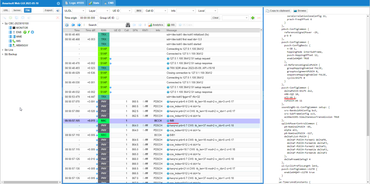 LTE PUCCH Test 7 Log 02