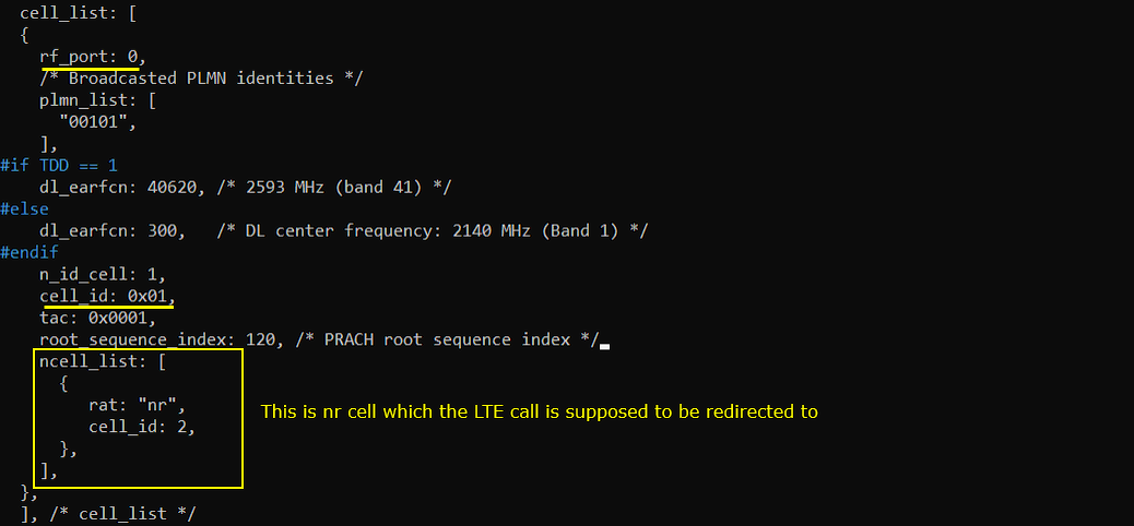 LTE Redir L N Config 04