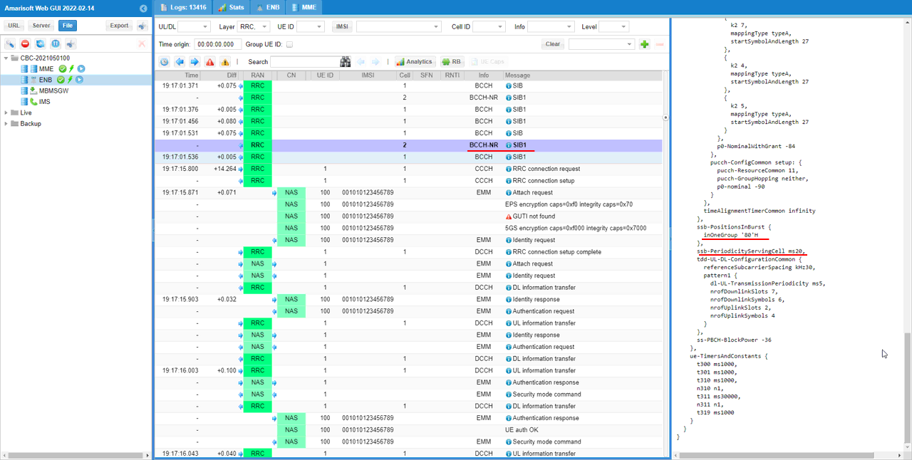 LTE Redir L N Log 02