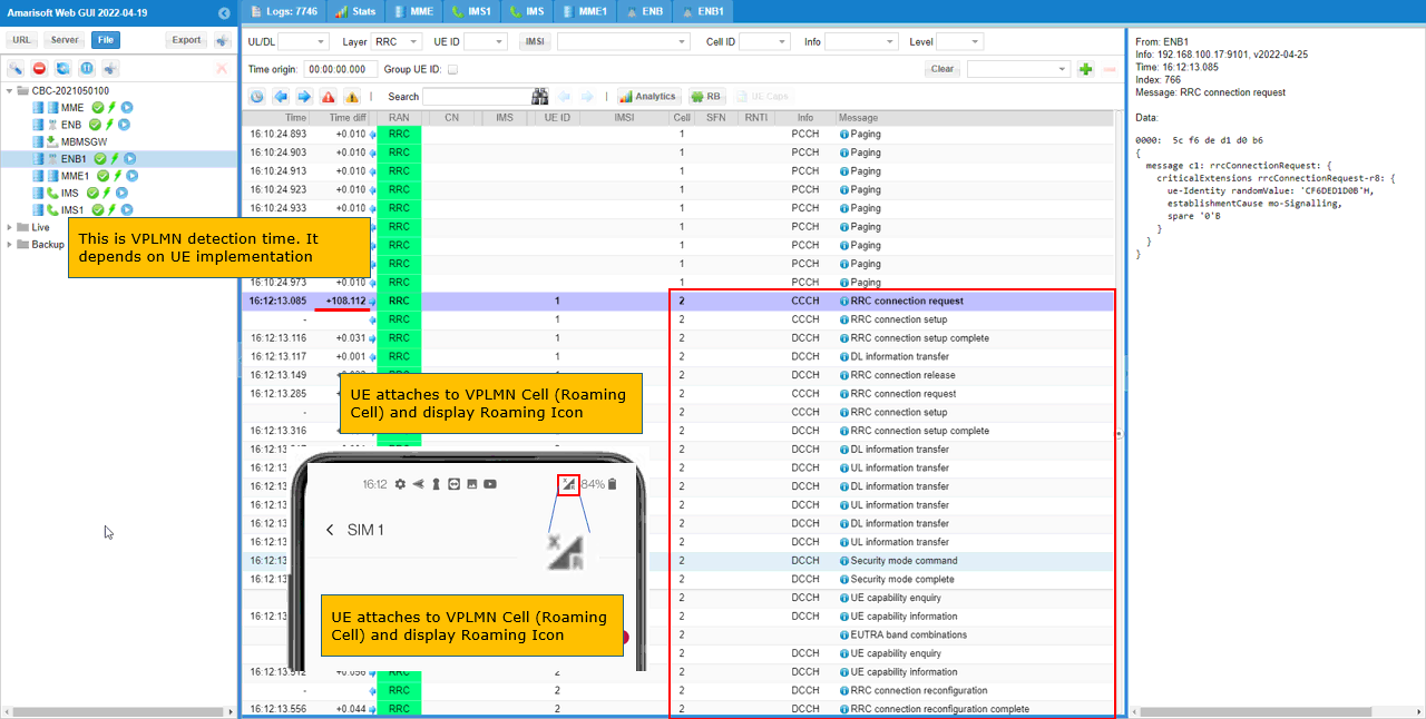 LTE Roaming Log 02