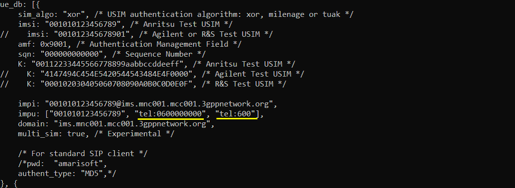 LTE SG SMS Config 05