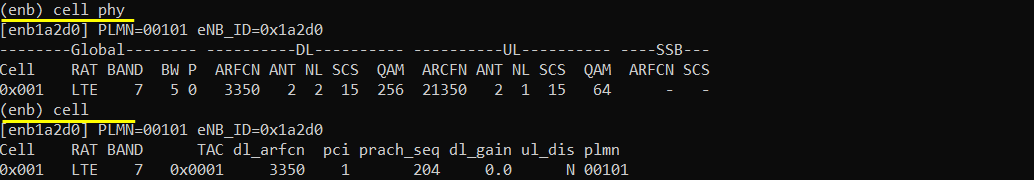 LTE SG SMS Run 01