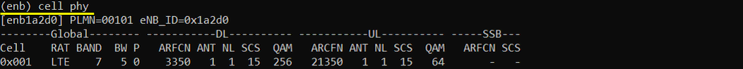 LTE SG SMS Test 2 Run 01