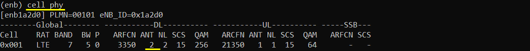 LTE TM Test 1 Run 01