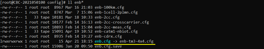 LTE TM Test 3 Config 01