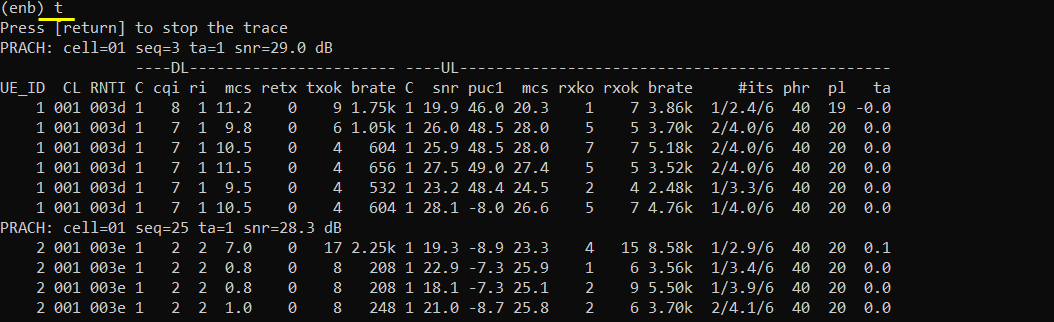 LTE TM Test 6 Run 02