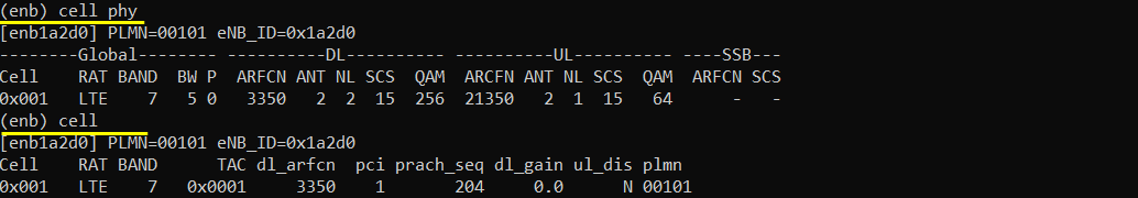 LTE VoLTE Loopback Run 01