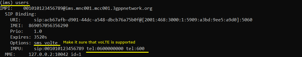 LTE VoLTE Loopback Run 04