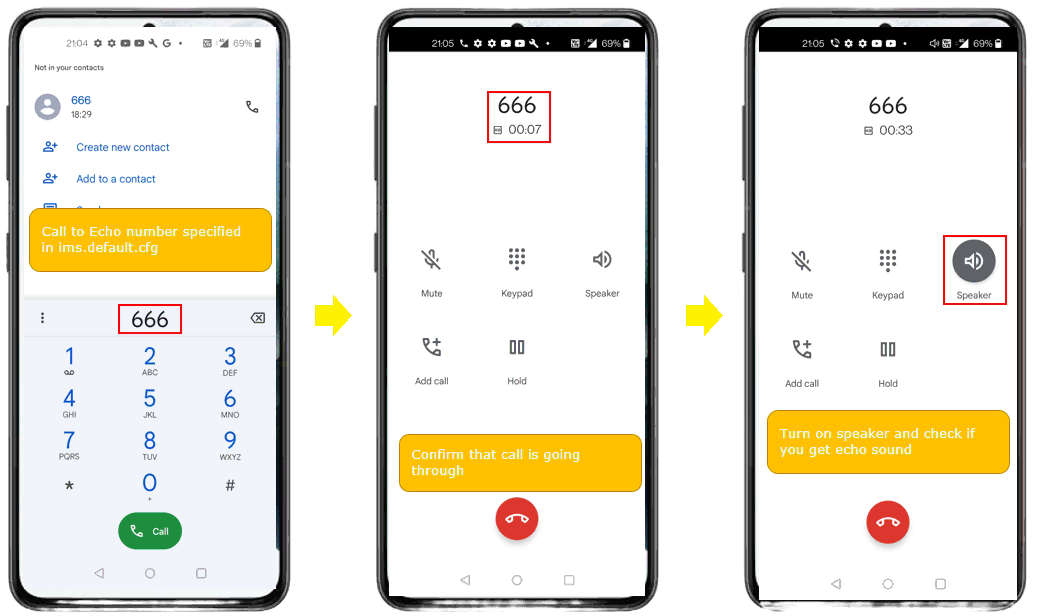 LTE VoLTE Loopback Run 05