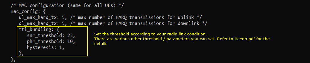 LTE ttiBundling Config 04