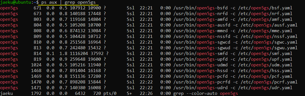 MME Open5GS Configuration Open5GS 01