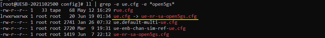 MME Open5GS Configuration UEsim 01