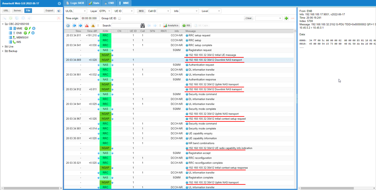 MME Open5GS Test 1 Log 02