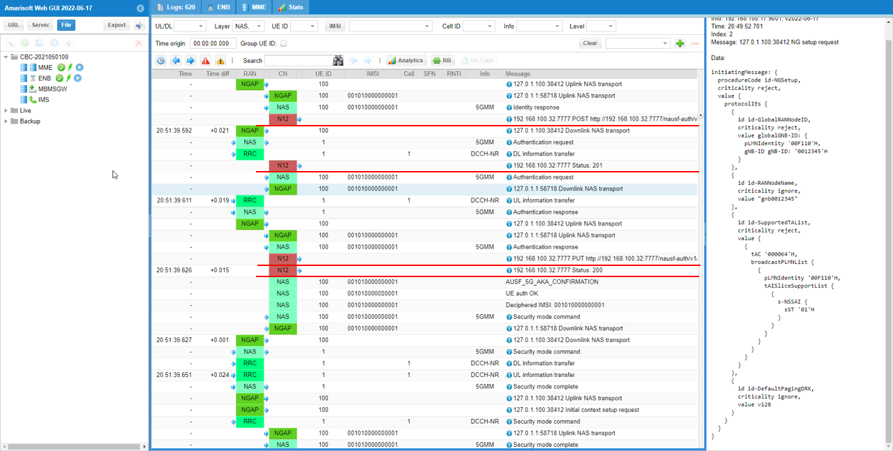 MME Open5GS Test 2 Log 02