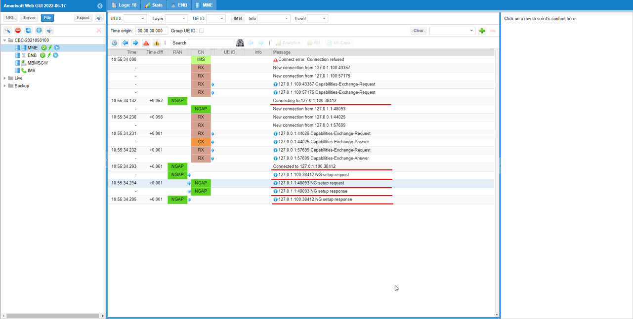 MME Open5GS Test 4 Log 01