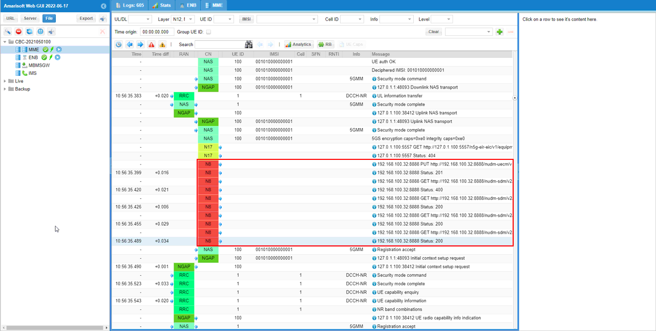 MME Open5GS Test 4 Log 03