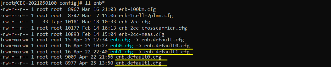 MultipleENB Configuration 01