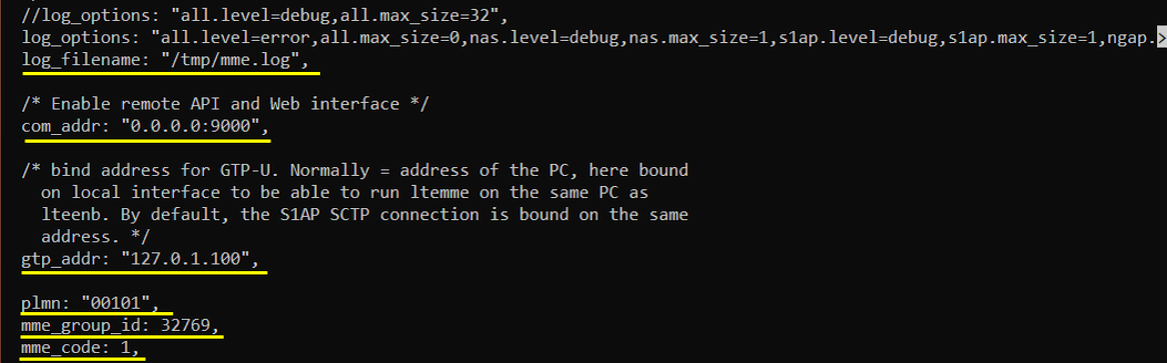 MultipleENB Configuration MME0 01