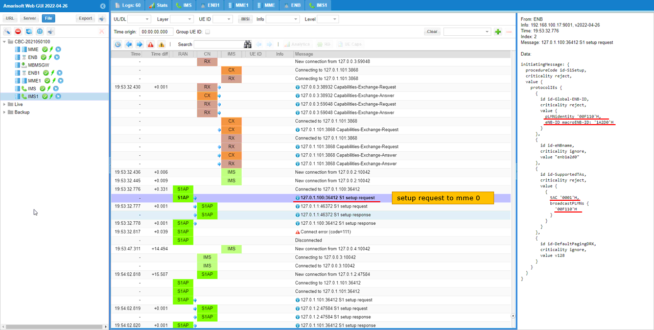 MultipleENB Log 03