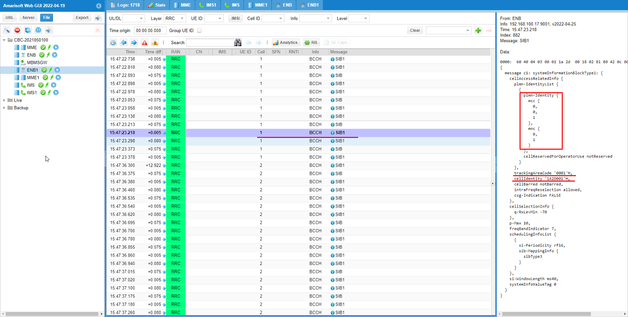 MultipleENB Log 07