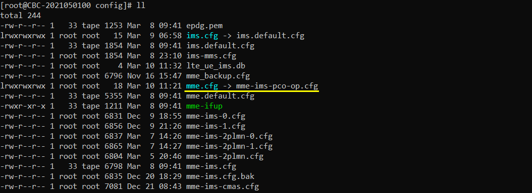 NAS PCO Test 1 Config 01