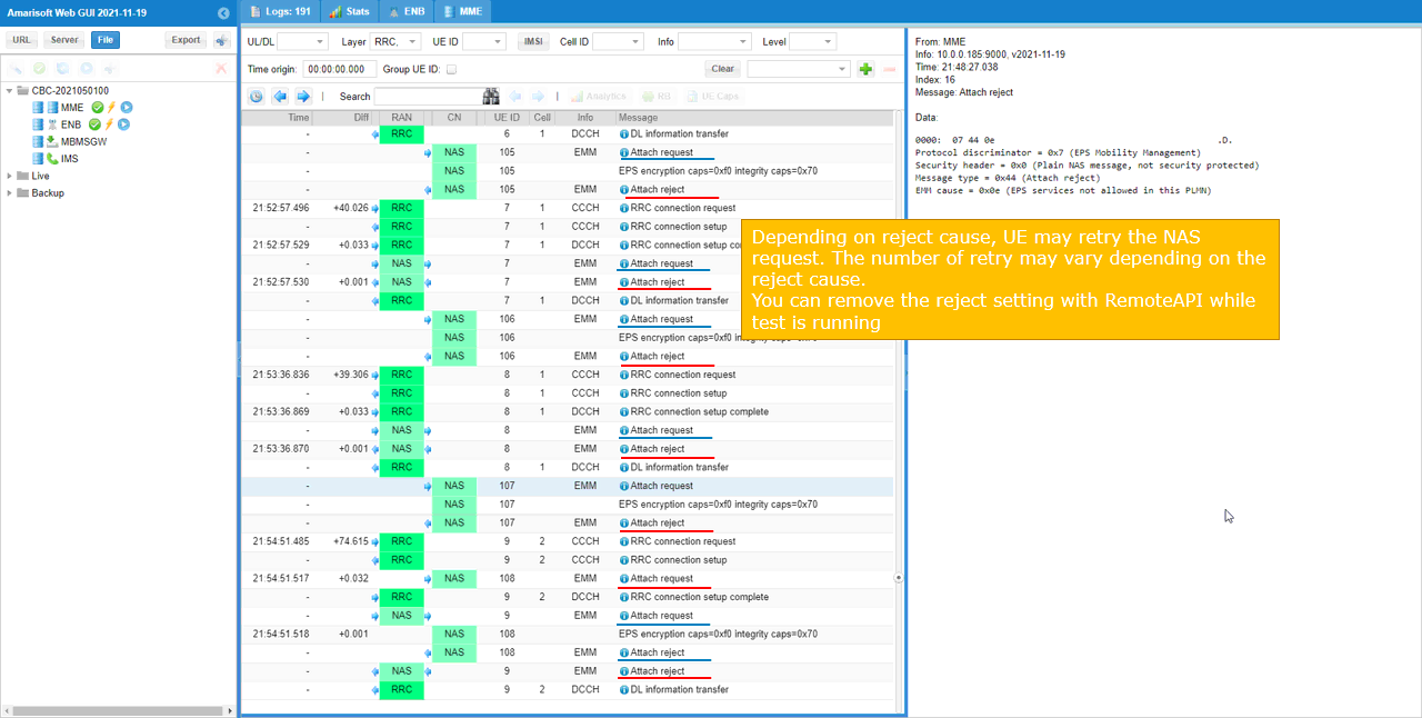 NAS Reject Test 1 Run 02