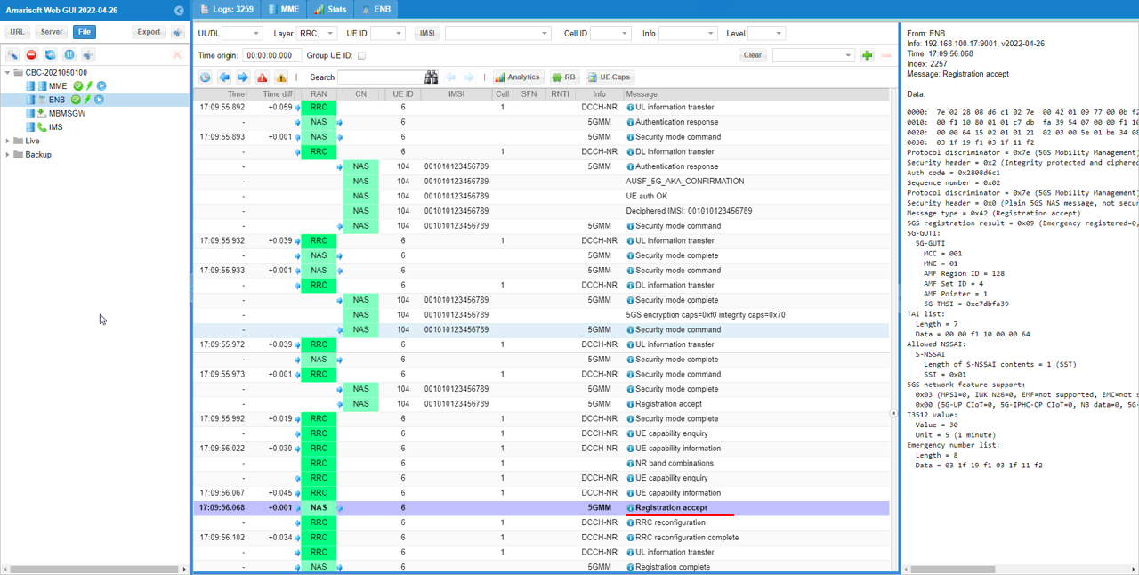 NAS Reject Test 6 Run 05