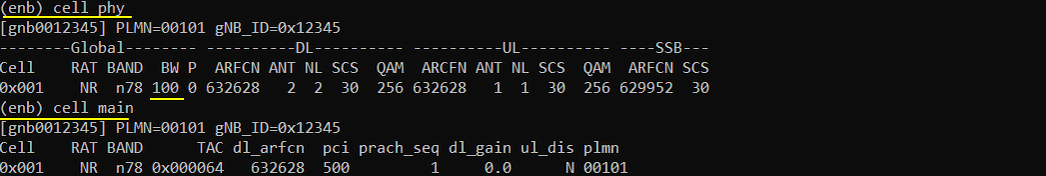 NR 1Band 2sdr Test1 Run 01