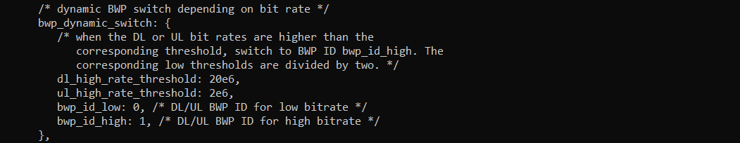 NR BWP Test1 Configuration 08