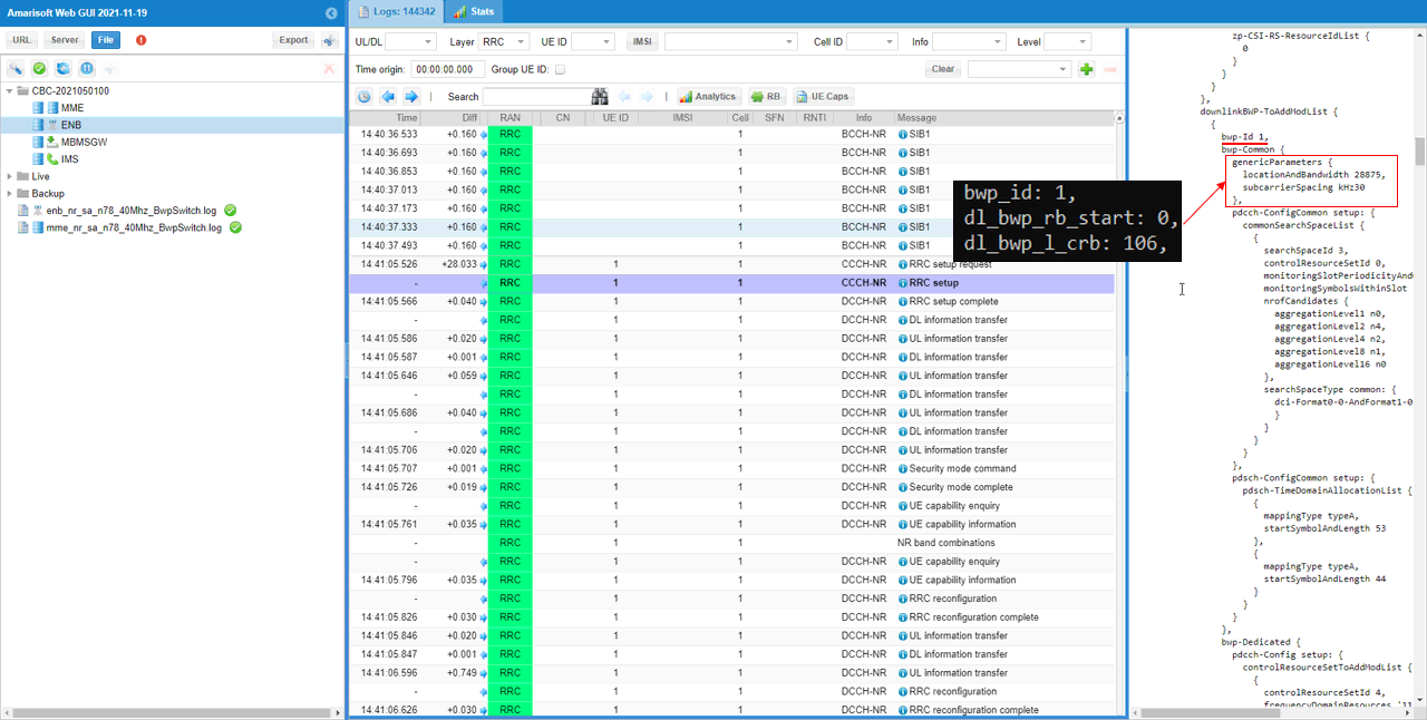 NR BWP Test1 Log 03