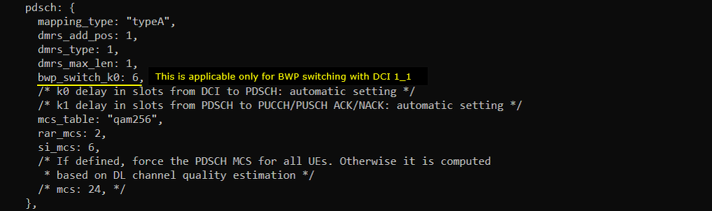 NR BWP Test3 Config 01