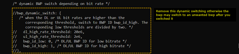 NR BWP Test3 Config 02