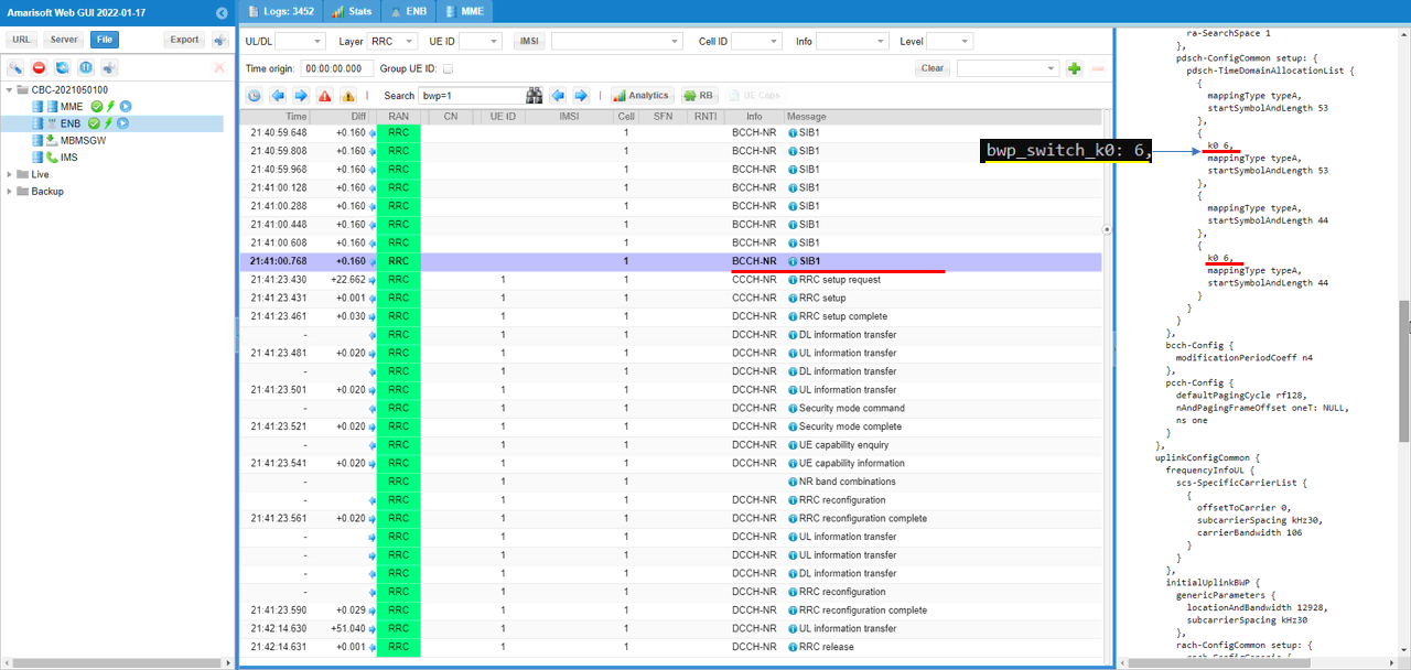 NR BWP Test4 Log 01