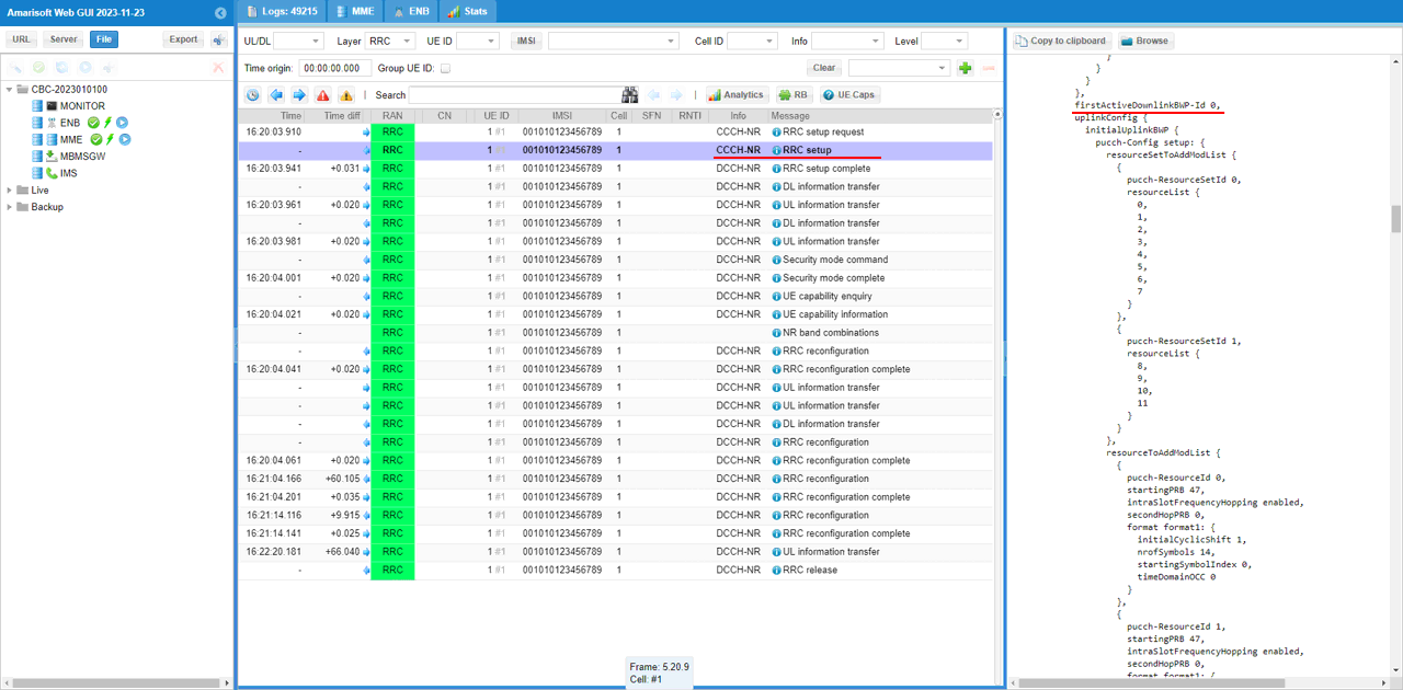 NR Bwp Test2 SubTest 1 Log 01