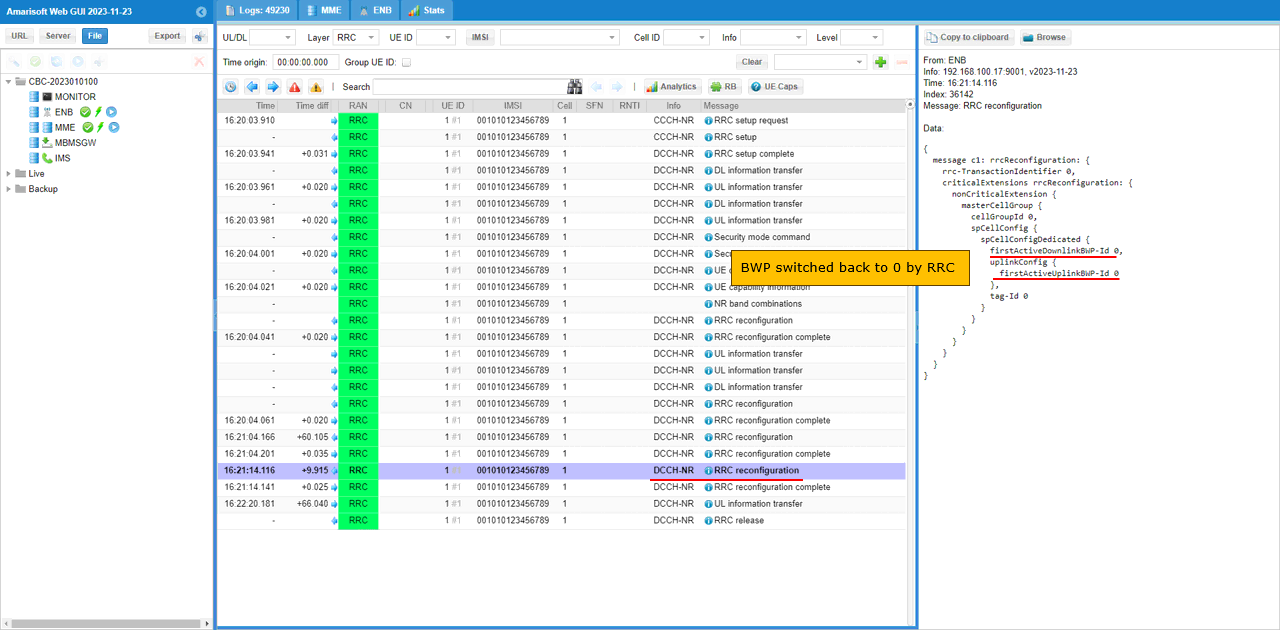 NR Bwp Test2 SubTest 1 Log 03